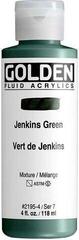 Acrylic Paint Golden Artist Colors Fluid Acrylic Paint Jenkins Green 118 ml 1 pc