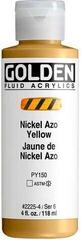 Acrylic Paint Golden Artist Colors Fluid Acrylic Paint Nickel Azo Yellow 118 ml 1 pc