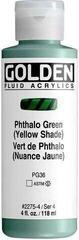 Acrylic Paint Golden Artist Colors Fluid Acrylic Paint Phthalo Green (Yellow Shade) 118 ml 1 pc