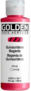 Akrylová barva Golden Artist Colors Fluid Akrylová barva Quinacridone Magenta 118 ml 1 ks - 1