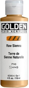 Acrylfarbe Golden Artist Colors Fluid Acrylfarbe Raw Sienna 118 ml 1 stk - 1
