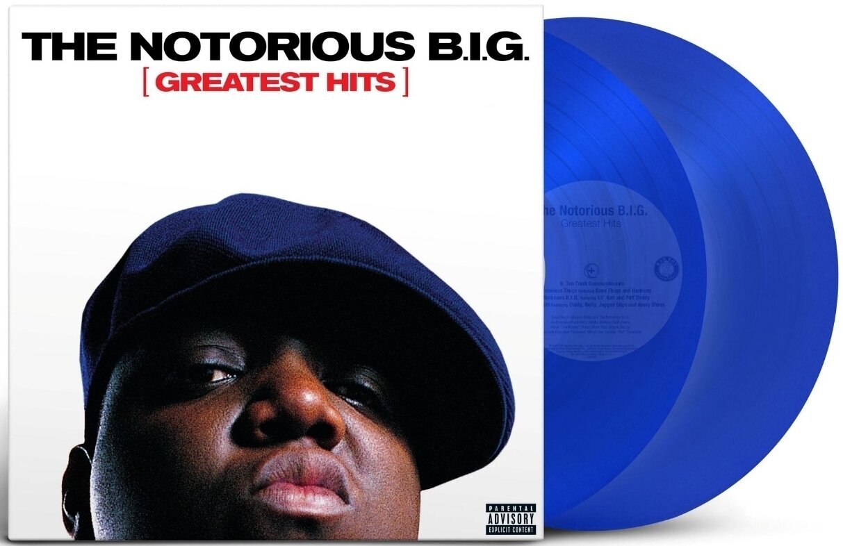 Vinyylilevy Notorious B.I.G. - Greatest Hits (Limited Edition) (Blue Coloured) (2 LP)