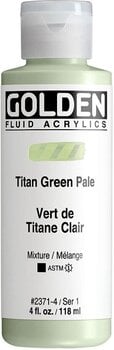 Acrylic Paint Golden Artist Colors Fluid Acrylic Paint Titaan Green Pale 118 ml 1 pc - 1