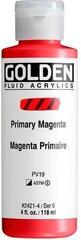 Acrylic Paint Golden Artist Colors Fluid Acrylic Paint Primary Magenta 118 ml 1 pc