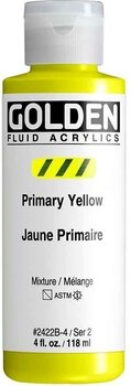 Pintura acrílica Golden Artist Colors Fluid Acrylic Paint Primary Yellow 118 ml 1 ud. - 1