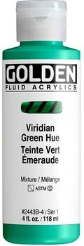 Akrylová barva Golden Artist Colors Fluid Akrylová barva Viridian Green Hue 118 ml 1 ks - 1
