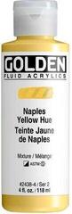 Pintura acrílica Golden Artist Colors Fluid Acrylic Paint Naples Yellow Hue 118 ml 1 ud.