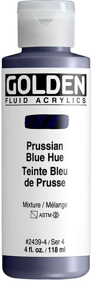 Acrylfarbe Golden Artist Colors Fluid Acrylfarbe Prussian Blue Hue 118 ml 1 stk