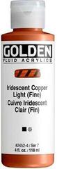 Acrylfarbe Golden Artist Colors Fluid Acrylfarbe Iridescent Copper Light (Fin) 118 ml 1 stk