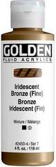 Acrylfarbe Golden Artist Colors Fluid Acrylfarbe Iridescent Bronze (Fin) 118 ml 1 stk