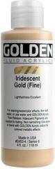 Acrylfarbe Golden Artist Colors Fluid Acrylfarbe Iridescent Gold (Fine) 118 ml 1 stk