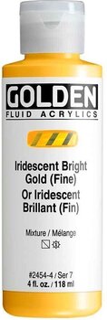 Akrylová barva Golden Artist Colors Fluid Akrylová barva Iridescent Bright Gold (Fin) 118 ml 1 ks - 1