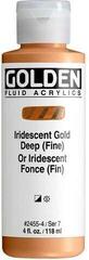 Akrylfärg Golden Artist Colors Fluid Akrylfärg Iridescent Gold Deep (Fin) 118 ml 1 st