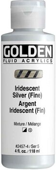 Akrylfärg Golden Artist Colors Fluid Akrylfärg Iridescent Silver (Fin) 118 ml 1 st - 1