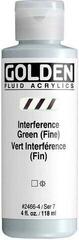 Acrylic Paint Golden Artist Colors Fluid Acrylic Paint Interference Green (Fin) 118 ml 1 pc