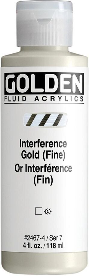 Akrylfärg Golden Artist Colors Fluid Akrylfärg Interference Gold (Fin) 118 ml 1 st