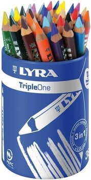 Colour Pencil Lyra Triple One Set of Coloured Pencils Mix 36 pcs - 1