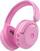 Auriculares para niños iClever BTH20 Noise Cancelling Pink Auriculares para niños