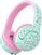 Hoofdtelefoons voor kinderen iClever BTH27 Toddler Bluetooth Built-in Microphone Green Hoofdtelefoons voor kinderen