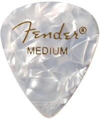 Fender 351 Shape Premium Pick Medium White Moto