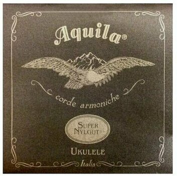 Strings for concert ukulele Aquila AQ U SN 103U Super Nylgut Ukulele Set, GCEA Concert, High G