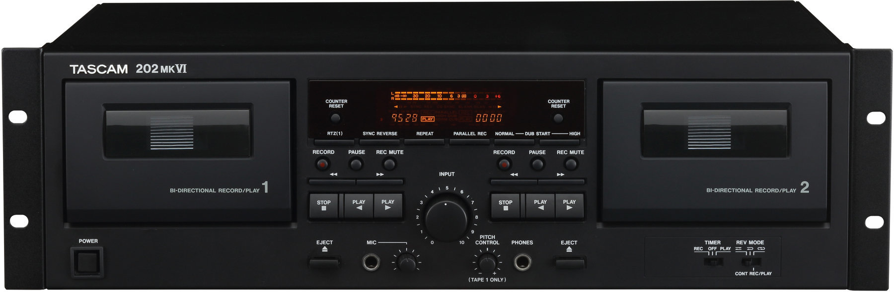 Rackový DJ prehrávač Tascam 202MKVI