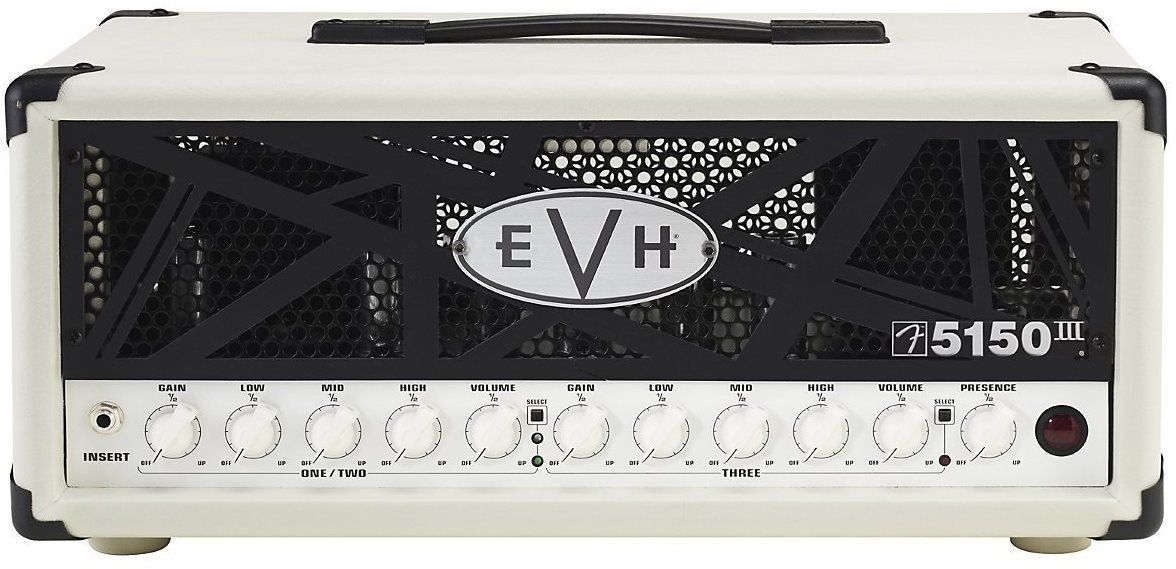 Lampový kytarový zesilovač EVH 5150 III 50W Head Ivory
