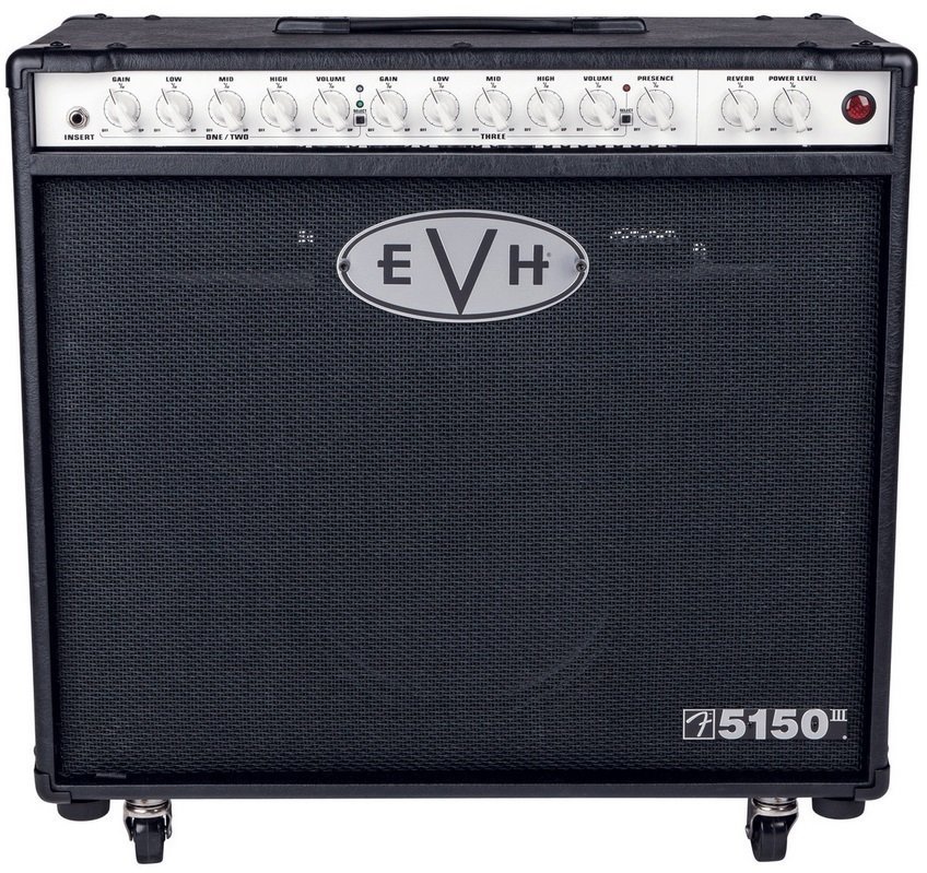 Gitarrkombinationer med förstärkningsrör EVH 5150 III 1x12 Tube Combo Black
