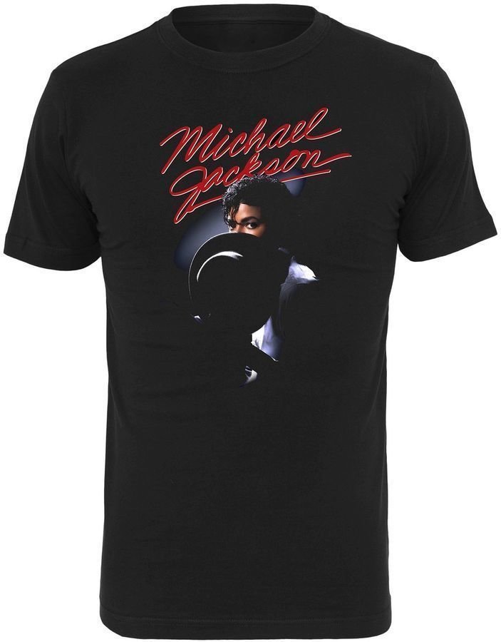 Camiseta de manga corta Michael Jackson Camiseta de manga corta Logo Negro XS