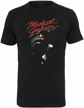 Camiseta de manga corta Michael Jackson Camiseta de manga corta Logo Negro XS - 1