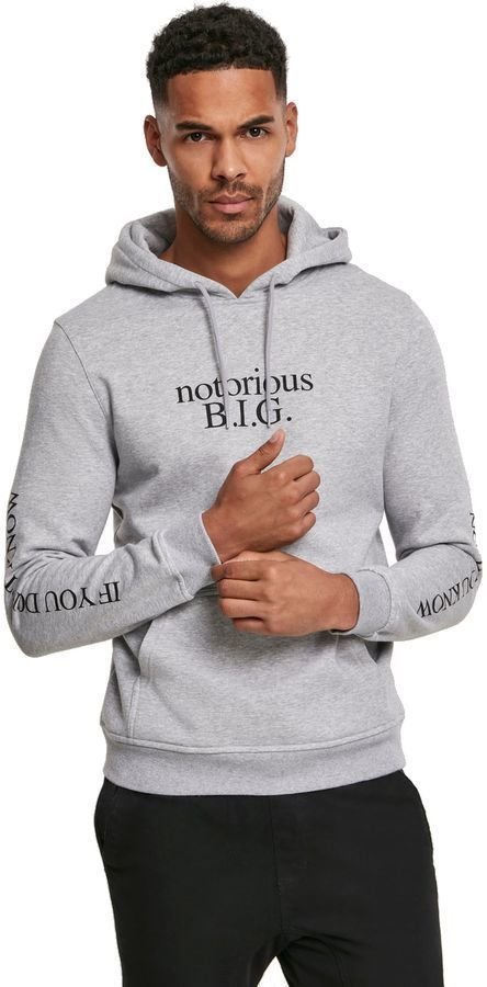 Capuchon Notorious B.I.G. You Dont Know Hoody Grey M