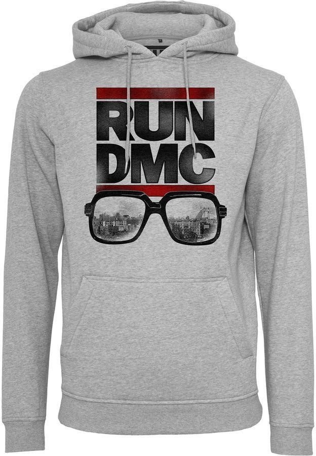 Hoodie Run DMC City Glasses Black 2XL Hoodie