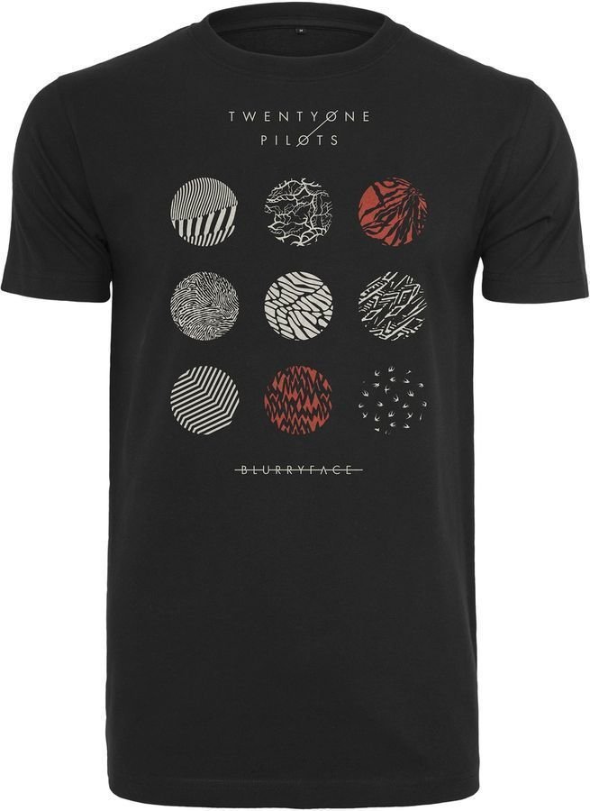 T-Shirt Twenty One Pilots T-Shirt Pattern Circles Black S