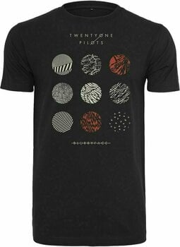 T-shirt Twenty One Pilots T-shirt Pattern Circles Black XL - 1