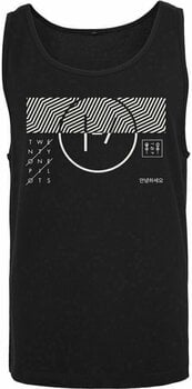 T-shirt Twenty One Pilots Cut Off Tanktop Black S - 1