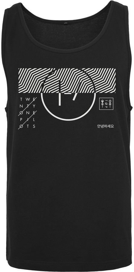 Tričko Twenty One Pilots Cut Off Tanktop Black XL