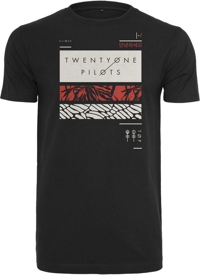 T-shirt Twenty One Pilots Filler Bars Tee Black XS
