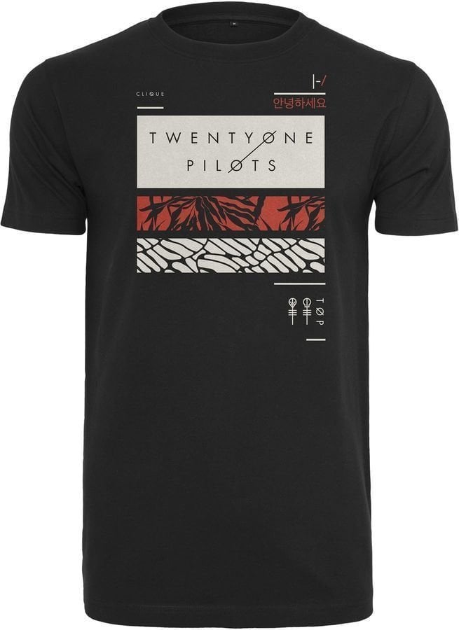 T-shirt Twenty One Pilots Filler Bars Tee Black S
