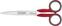 Univerzalne škare Kretzer Solingen Finny Hobby 782015 Univerzalne škare 15 cm Red