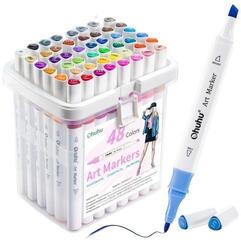 Filctollak Ohuhu -  Alkoholos filctoll készlet Mix 48 db