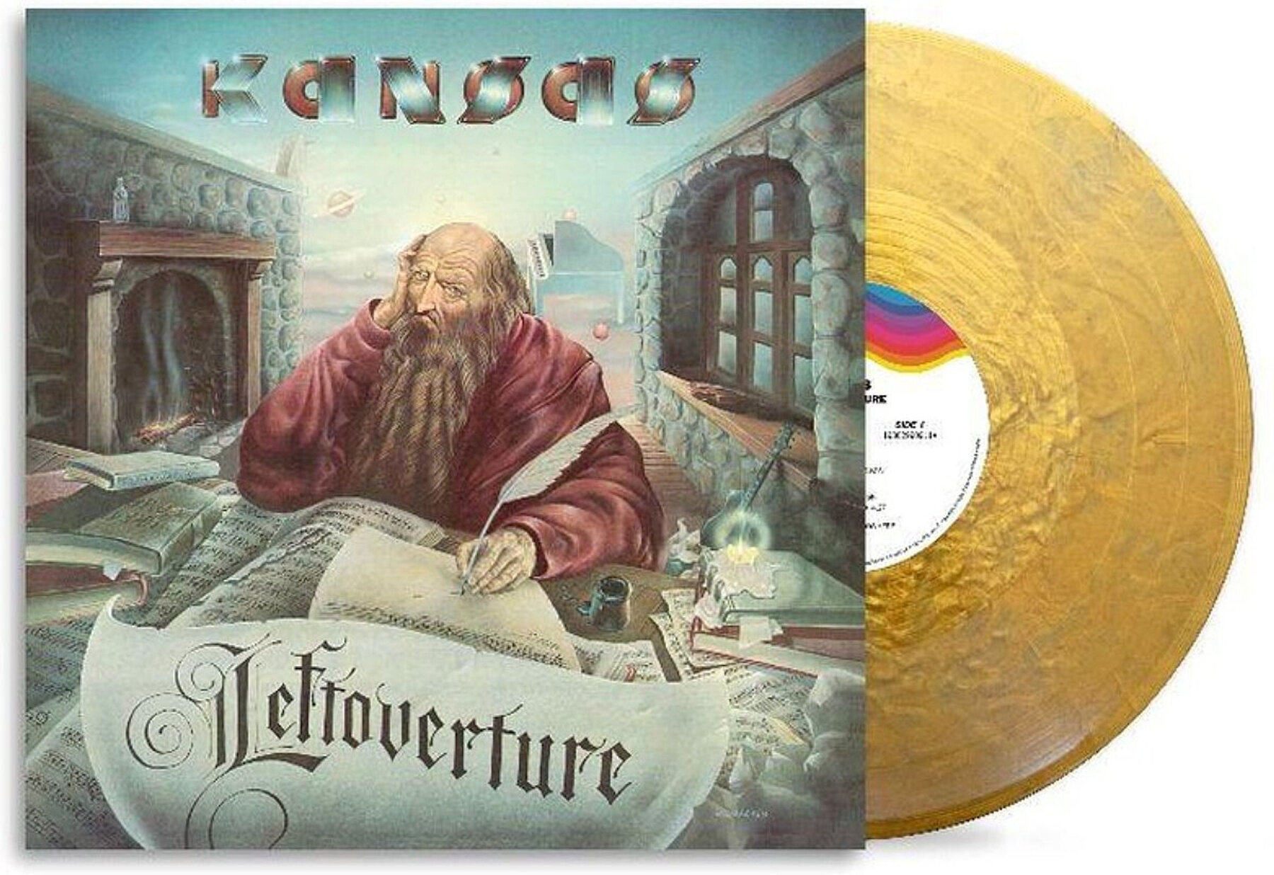 Грамофонна плоча Kansas - Leftoverture (Reissue) (50th Anniversary Edition) (Gold Coloured) (LP)