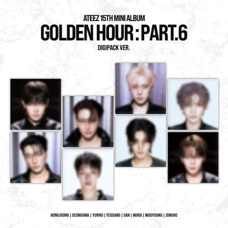CD musique Ateez - Golden Hour: Part.6 (Digipack Ver.) (Random 8 Cover) (CD)