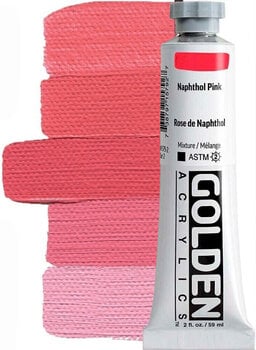 Acrylic Paint Golden Artist Colors Heavy Body Acrylic Paint Naphthol Pink 59 ml 1 pc - 1