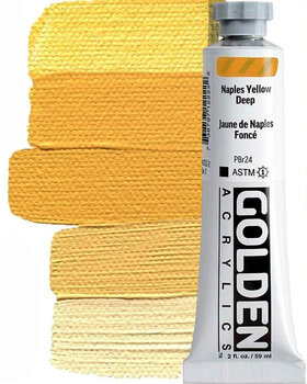 Akrylfärg Golden Artist Colors Heavy Body Akrylfärg Naples Yellow Deep 59 ml 1 st - 1
