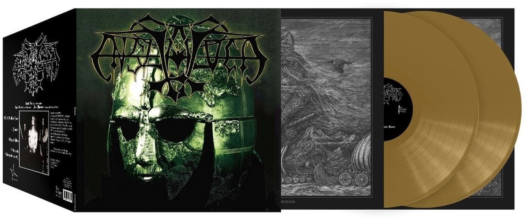 Vinyl Record Enslaved - Vikingligr Veldi (Limited Edition) (Gold Coloured) (2 LP)