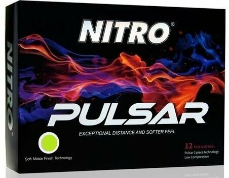 Golfball Nitro Pulsar Yellow - 1