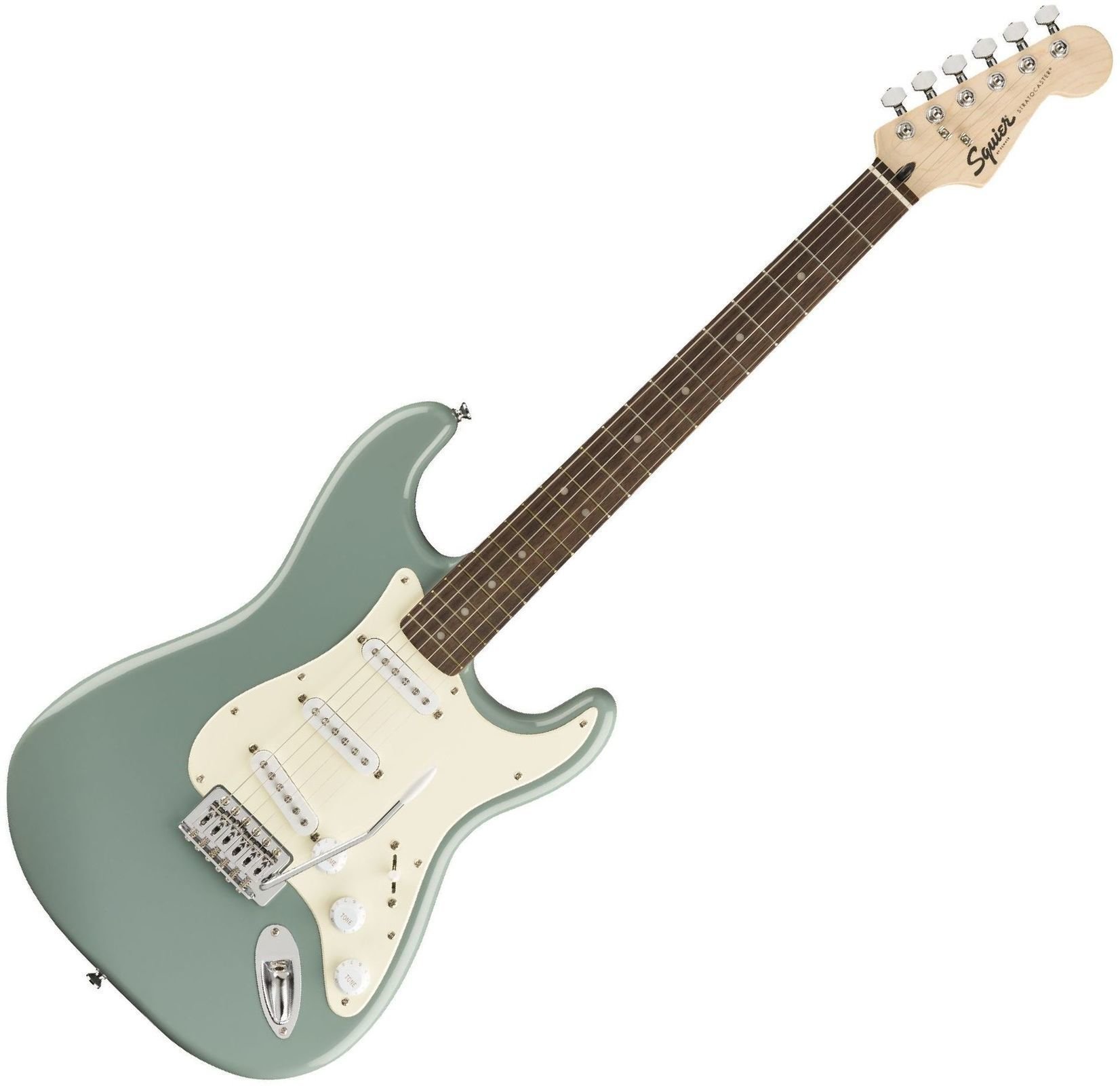 Elektromos gitár Fender Squier Bullet Stratocaster Tremolo IL Sonic Grey