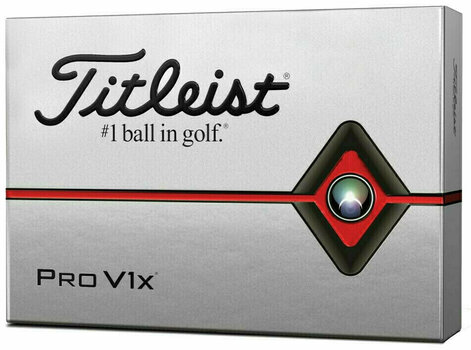Golf žogice Titleist Pro V1x 2019 Dz - 1
