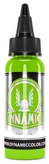 Farby do tatuażu (zatwierdzone w UE) Dynamic Color 86567 Tusz do tatuażu 15 ml Atomic Green