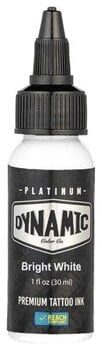 Farby do tatuażu (zatwierdzone w UE) Dynamic Color Platinum Tusz do tatuażu 30 ml Bright White - 1